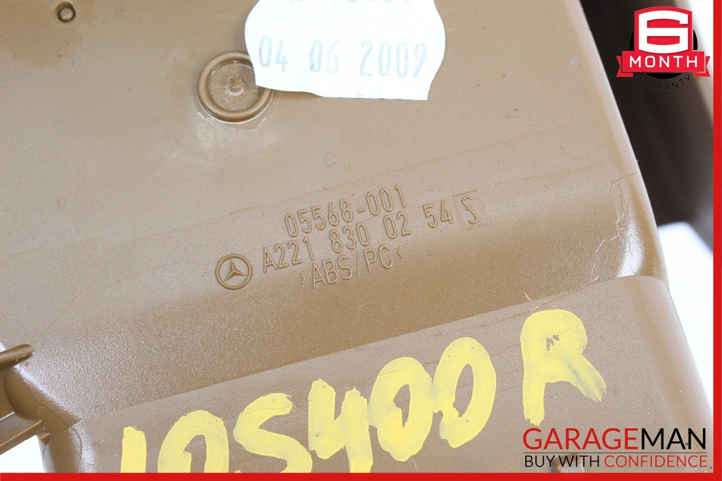 07-14 Mercedes W221 S400 CL550 Right Side Dash AC A/C Air Vent Grille Cover OEM