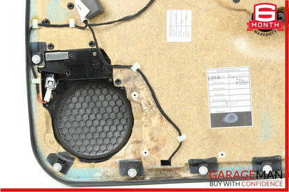 00-06 Mercedes W220 S500 Rear Left Side Interior Door Panel Sunshade Assembly