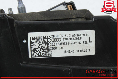 18-24 Audi A5 S5 RS5 Rear Left Driver Side Inner Tail Light Lamp 8W6945093A OEM