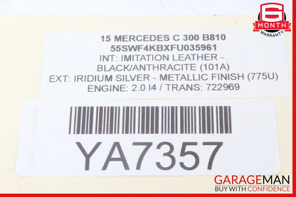 15-20 Mercedes W205 C400 C300 C350e Rear Right Door Lock Latch Actuator OEM