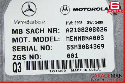 Mercedes W210 E320 CL500 S350 Voice Command Control Module Unit
