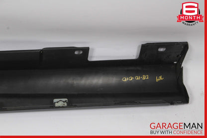 08-14 Mercedes W204 C300 Left Rocker Panel Side Skirt Molding Cover Gray