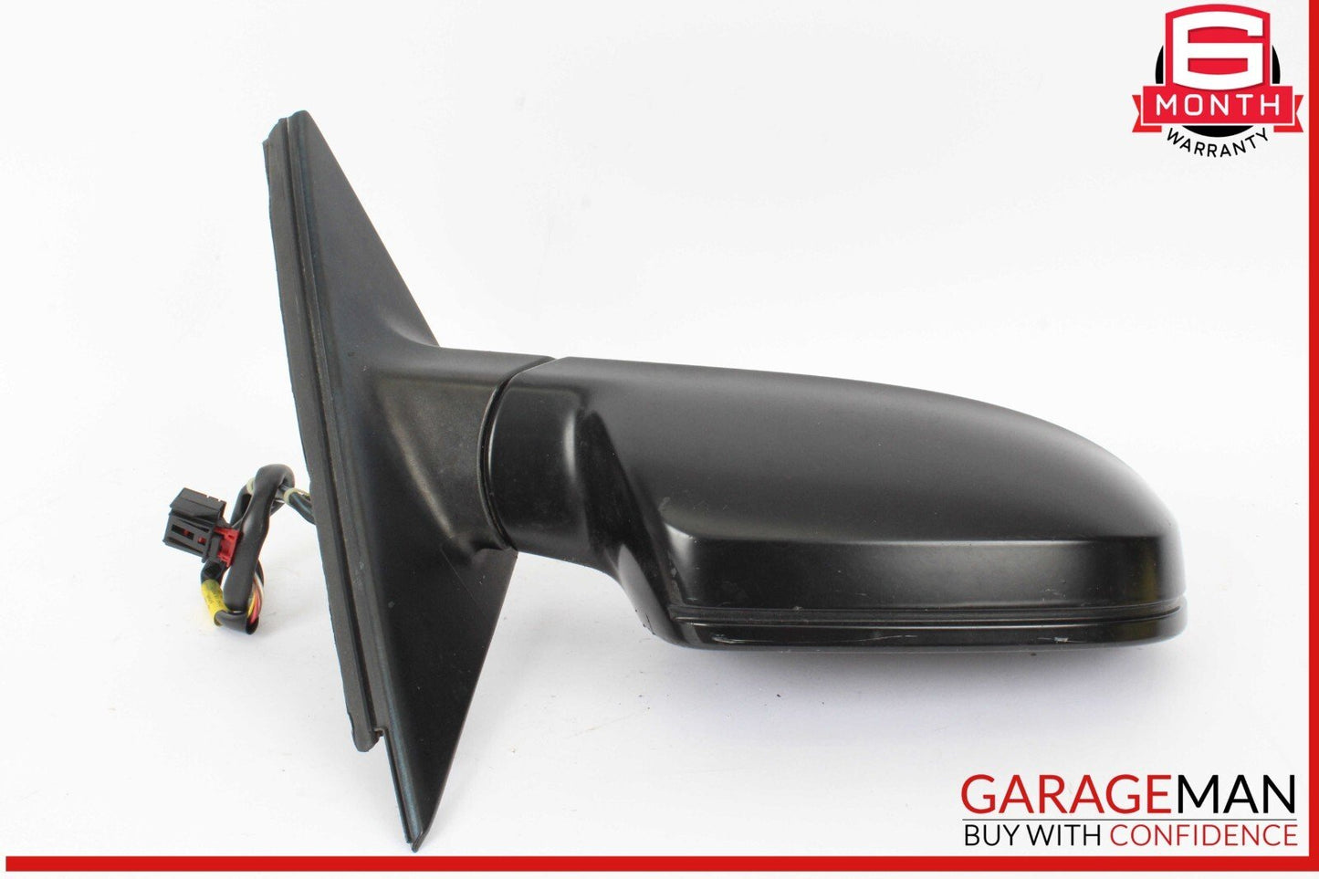 10-16 Audi A4 Front Right Passenger Side Door Rear View Mirror Black OEM