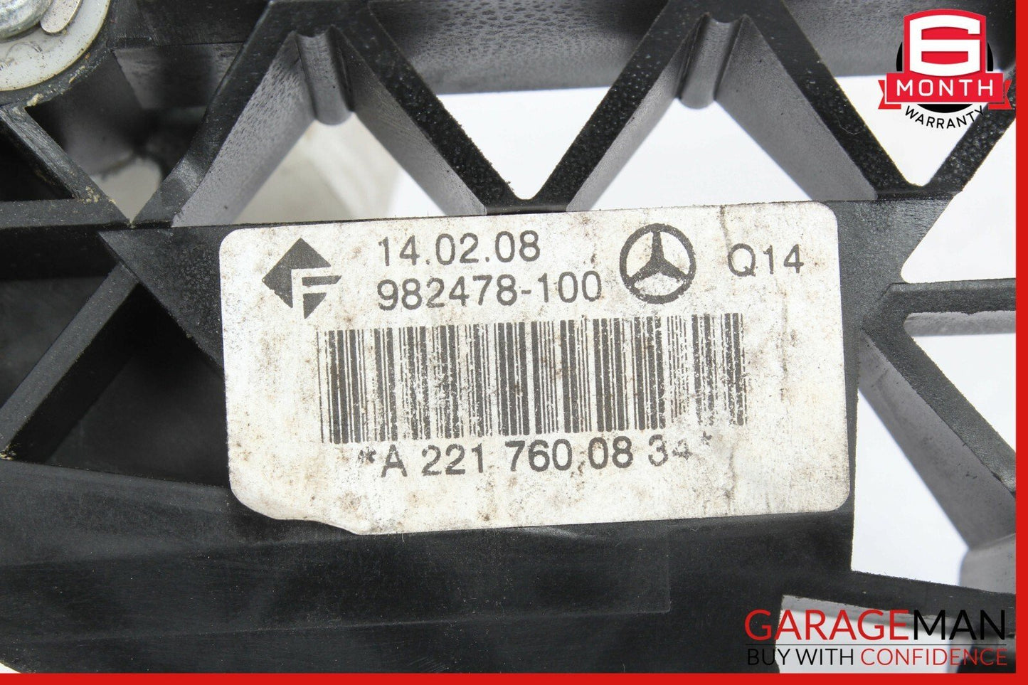 07-13 Mercedes W221 S550 Rear Right Side Keyless Go Exterior Door Handle Silver