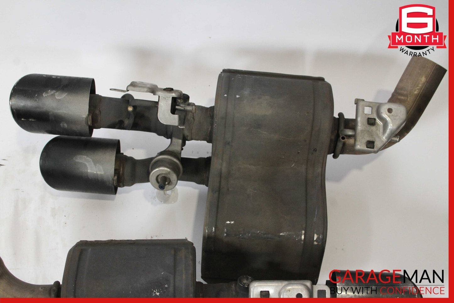 14-17 Maserati Quattroporte Rear Right & Left Exhaust Muffler Dual Tip OEM