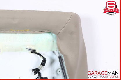 10-13 Mercedes W212 E350 E400 Front Left Seat Cushion Top Upper Beige OEM