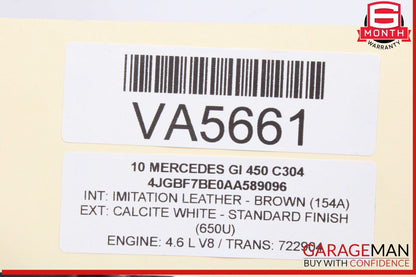 06-12 Mercedes X164 GL450 GL550 ML550 Front Left Side Reinforcement Bracket OEM