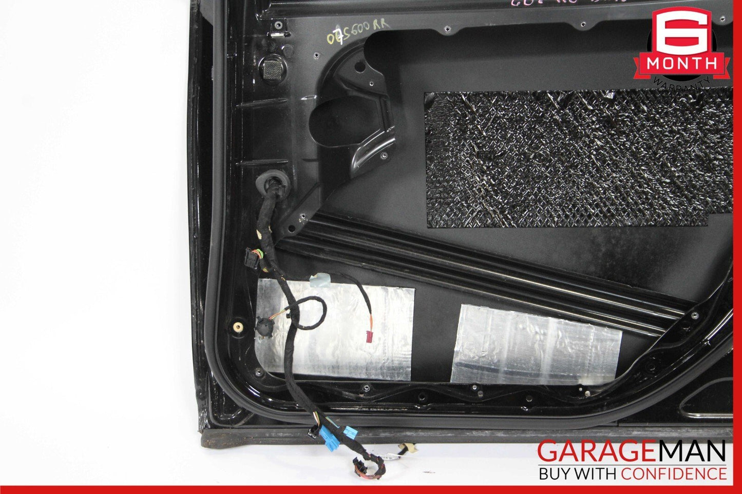 07-13 Mercedes W221 S400 Rear Right Passenger Side Exterior Door Shell Black
