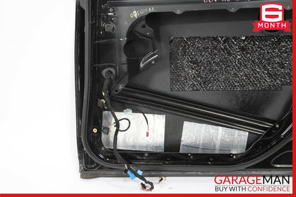 07-13 Mercedes W221 S400 Rear Right Passenger Side Exterior Door Shell Black