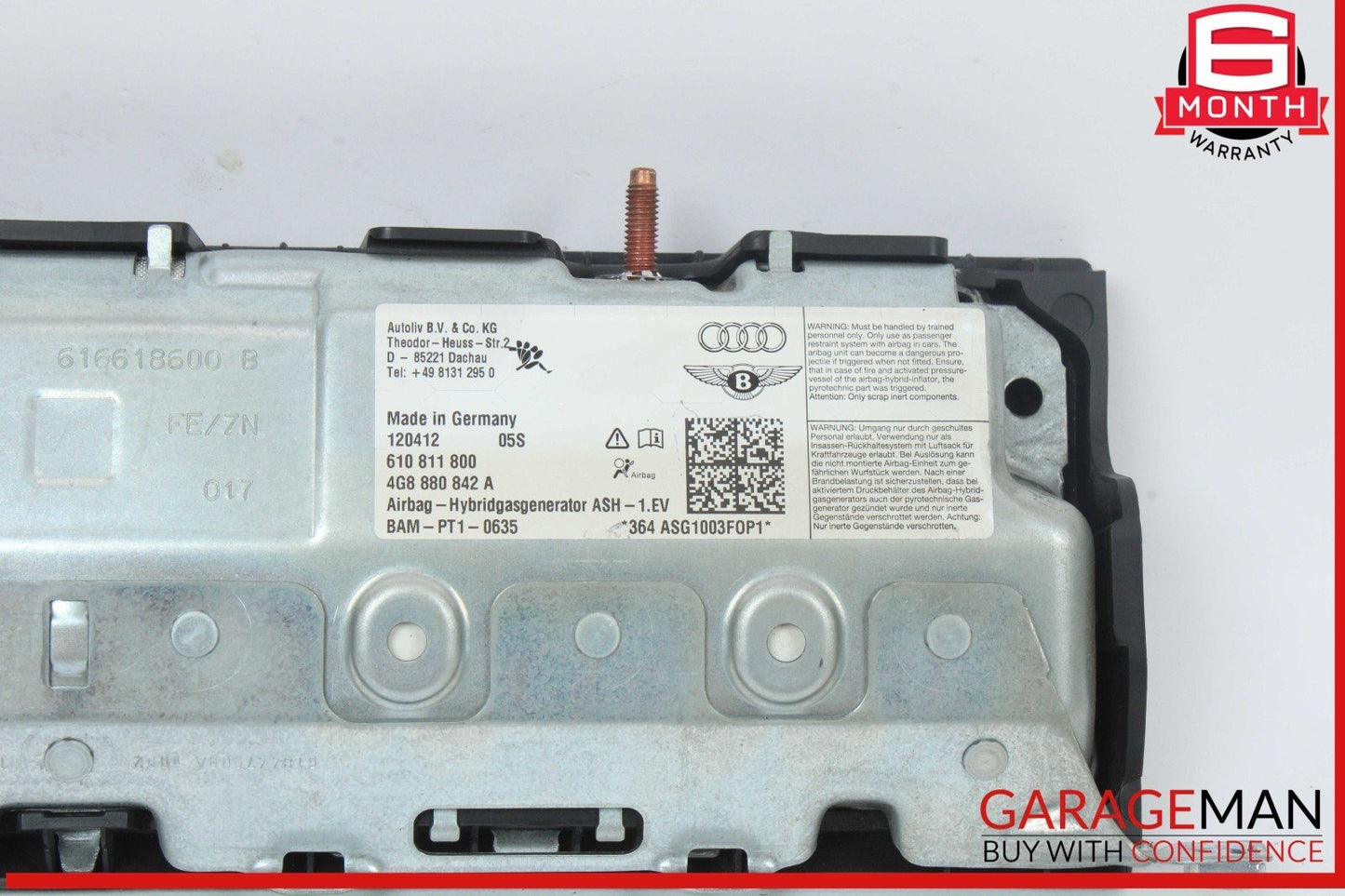 12-18 Audi A7 A6 Front Right Dashboard Panel Knee Airbag Air Bag 4G8880842A OEM