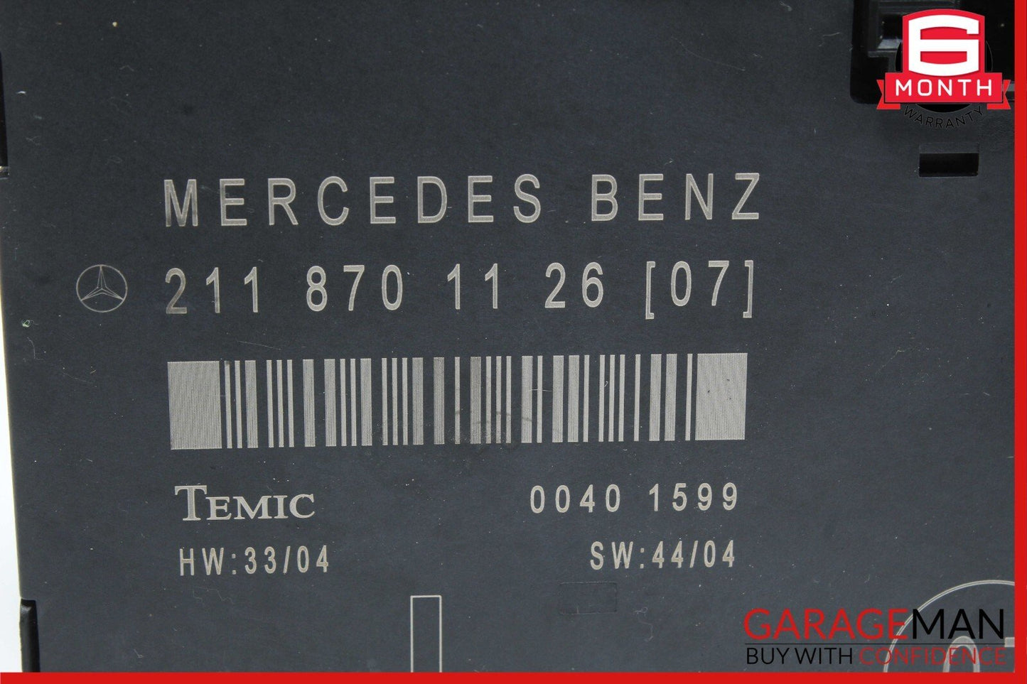 03-09 Mercedes W211 E350 E320 Front Left Side Door Controller Module Unit