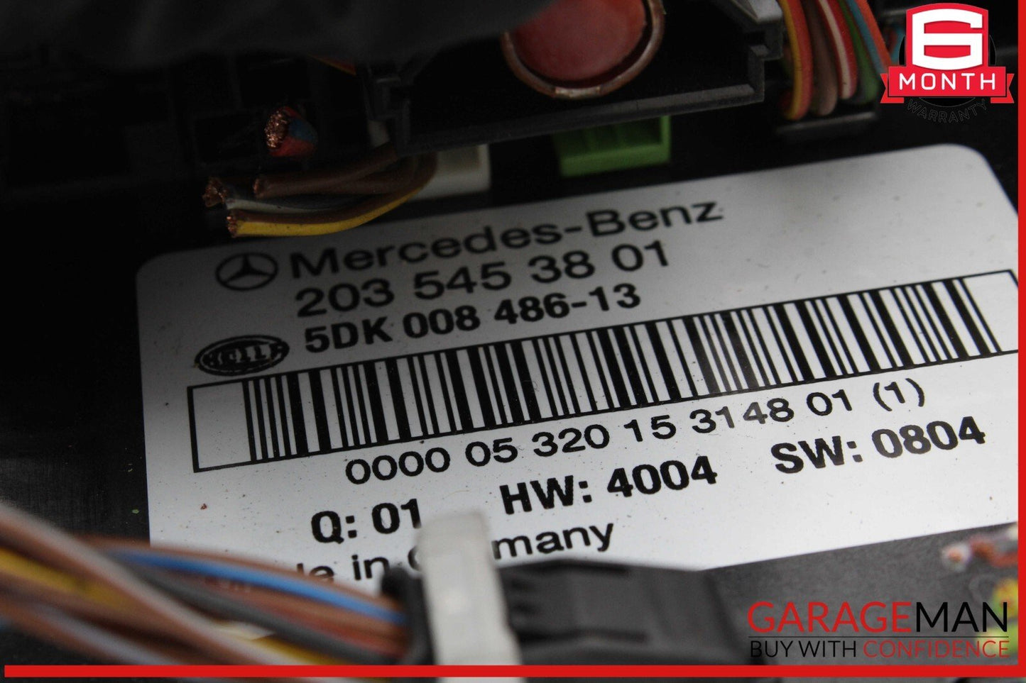 01-07 Mercedes W203 C350 Sport CLK500 Anti Theft Alarm Module 2118209126 OEM