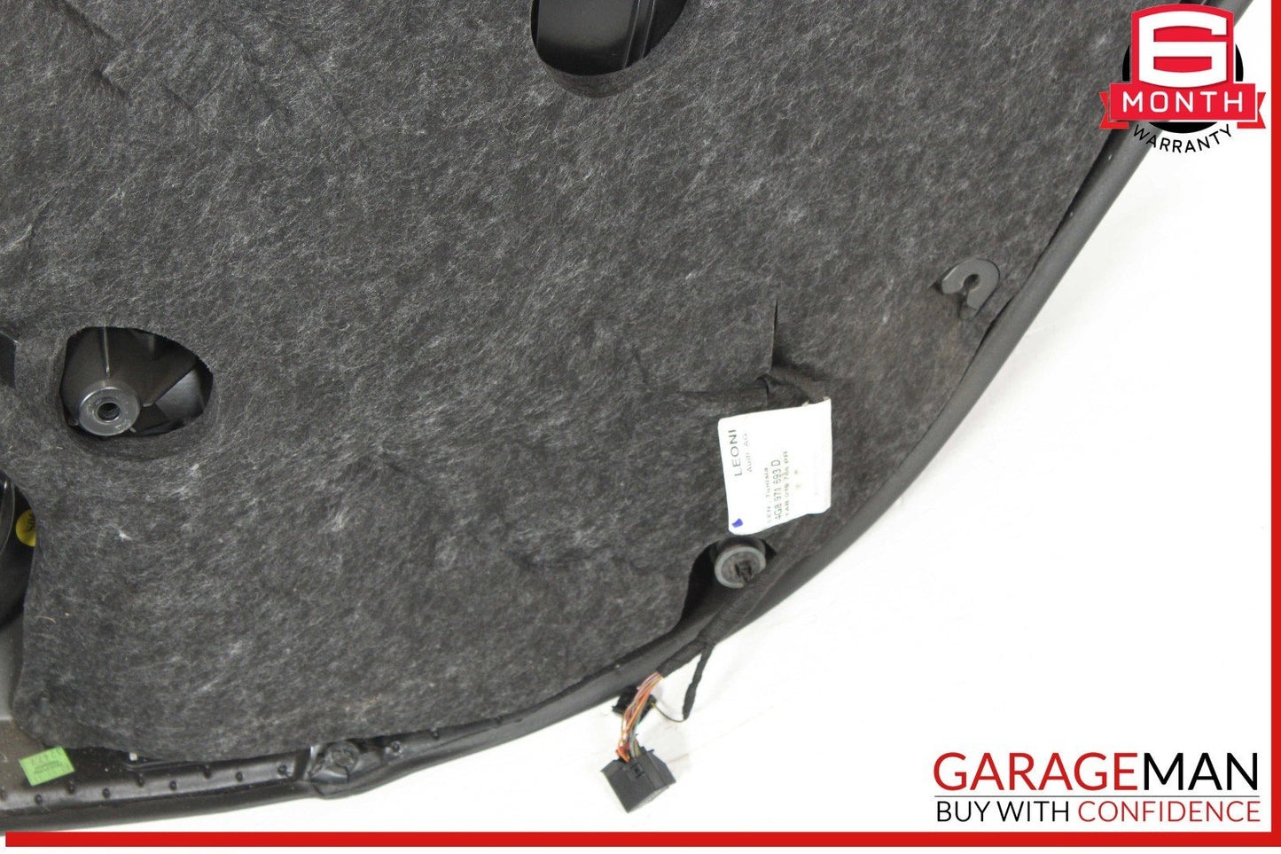 12-18 Audi A7 Rear Left Driver Side Interior Door Panel Trim Cover OEM