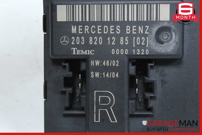 01-07 Mercedes W203 C230 C320 Front Right Side Door Control Module Unit