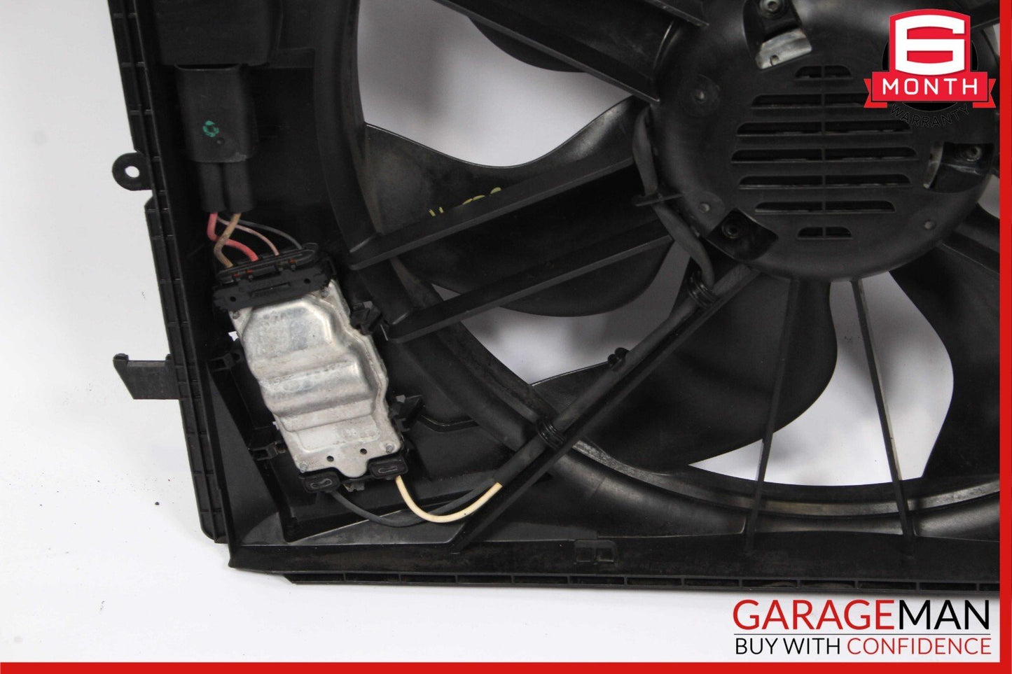 08-18 Mercedes W212 E350 C300 Engine Radiator Cooling Fan Motor Assembly OEM