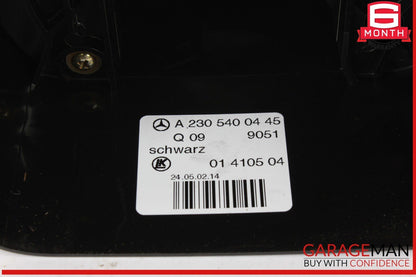 03-08 Mercedes R230 SL500 Steering Column Control Switches Assembly Black OEM