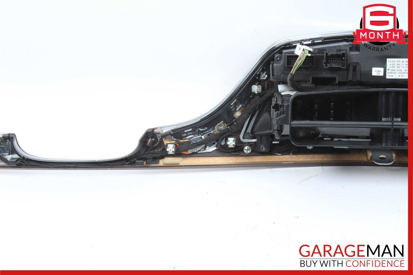 07-09 Mercedes W221 S550 Dash Board Dashboard Center Bezel Trim Cover Panel OEM
