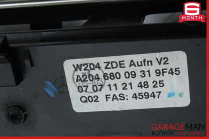 08-11 Mercedes W204 C300 C350 Navigation LCD Display Screen Monitor w/Cover OEM