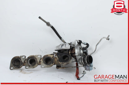 11-16 Mercedes X166 GL450 Right Turbocharger Turbo Charger Manifold OEM