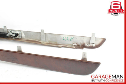 07-09 Mercedes W221 S550 S63 AMG Center Console Trim Bezel Wood 2216800234 OEM