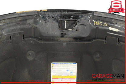 14-17 Maserati Ghibli Hood Bonnet Panel Assembly Black OEM
