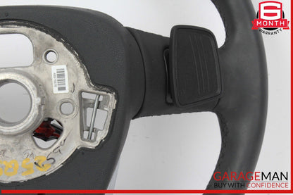 18-25 Audi Q5 Heated Leather Steering Wheel w/ Paddle Shifters Black 80A419091CM