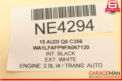 09-18 Audi Q5 A5 S4 A4 A7 Rear Left Driver Side Upper Control Arm 8K0505323H OEM