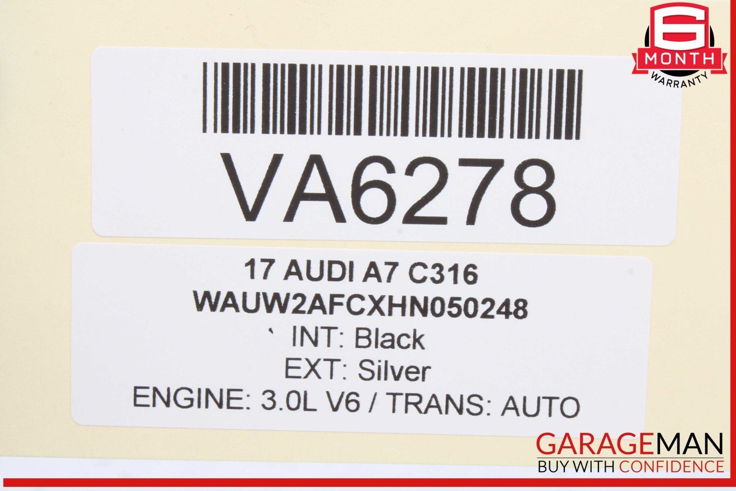 09-18 Audi A7 A6 A4 Q5 S6 S7 A8 S8 Gas Accelerator Throttle Pedal 8K1723523A OEM