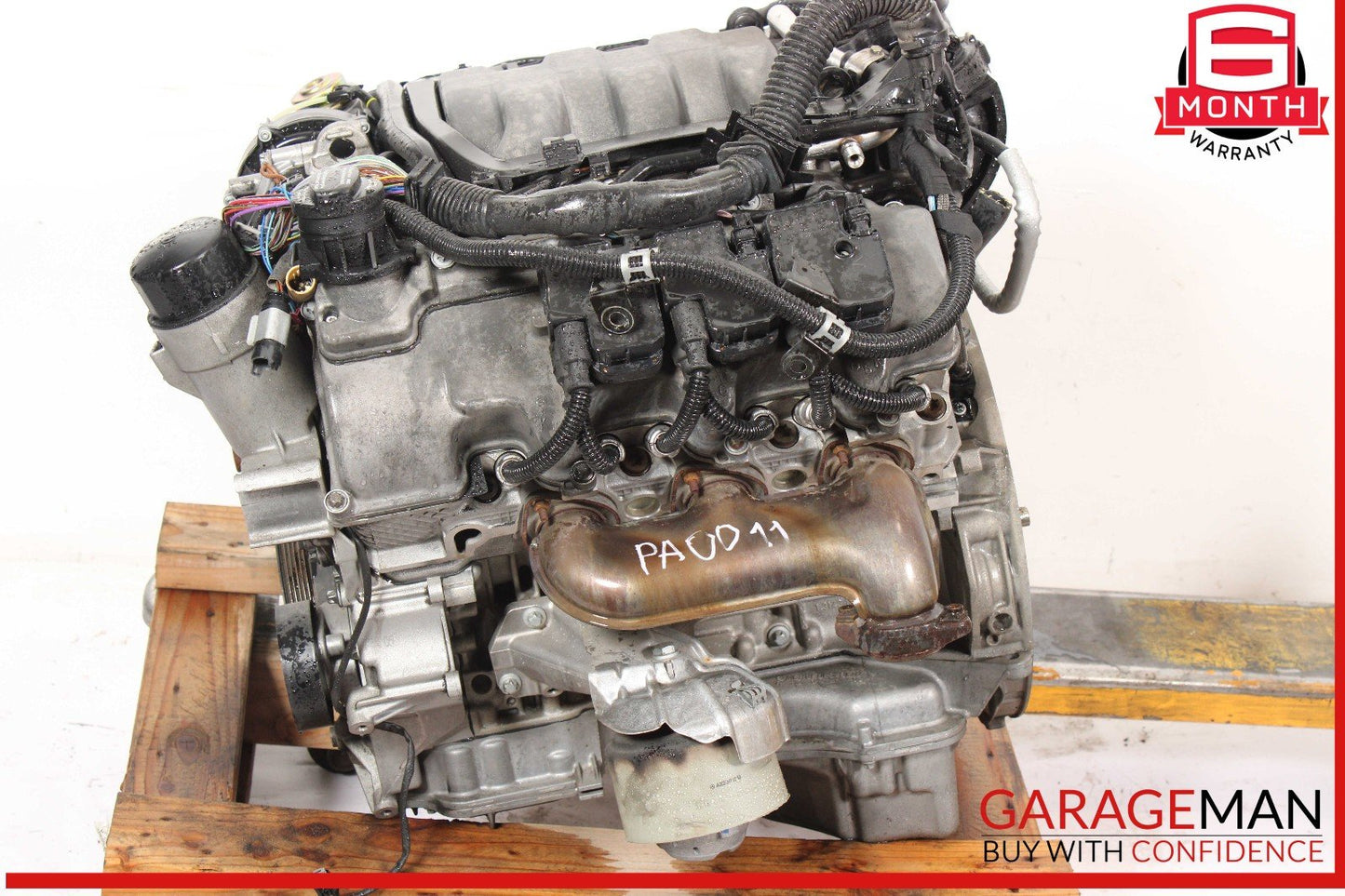 01-05 Mercedes W203 C240 RWD M112 2.6L V6 Engine Motor Block Assy OEM