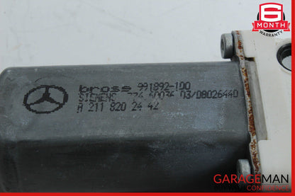 03-09 Mercedes W211 E350 4Matic Rear Right Side Window Regulator Motor OEM