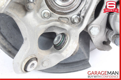 10-18 Mercedes W212 E350 Rear Right Side Spindle Knuckle Hub w/ Rotor Disc OEM