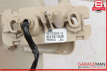 07-15 Audi Q7 Front Right Passenger Side Sunvisor Sun Visor 4L0857552D OEM
