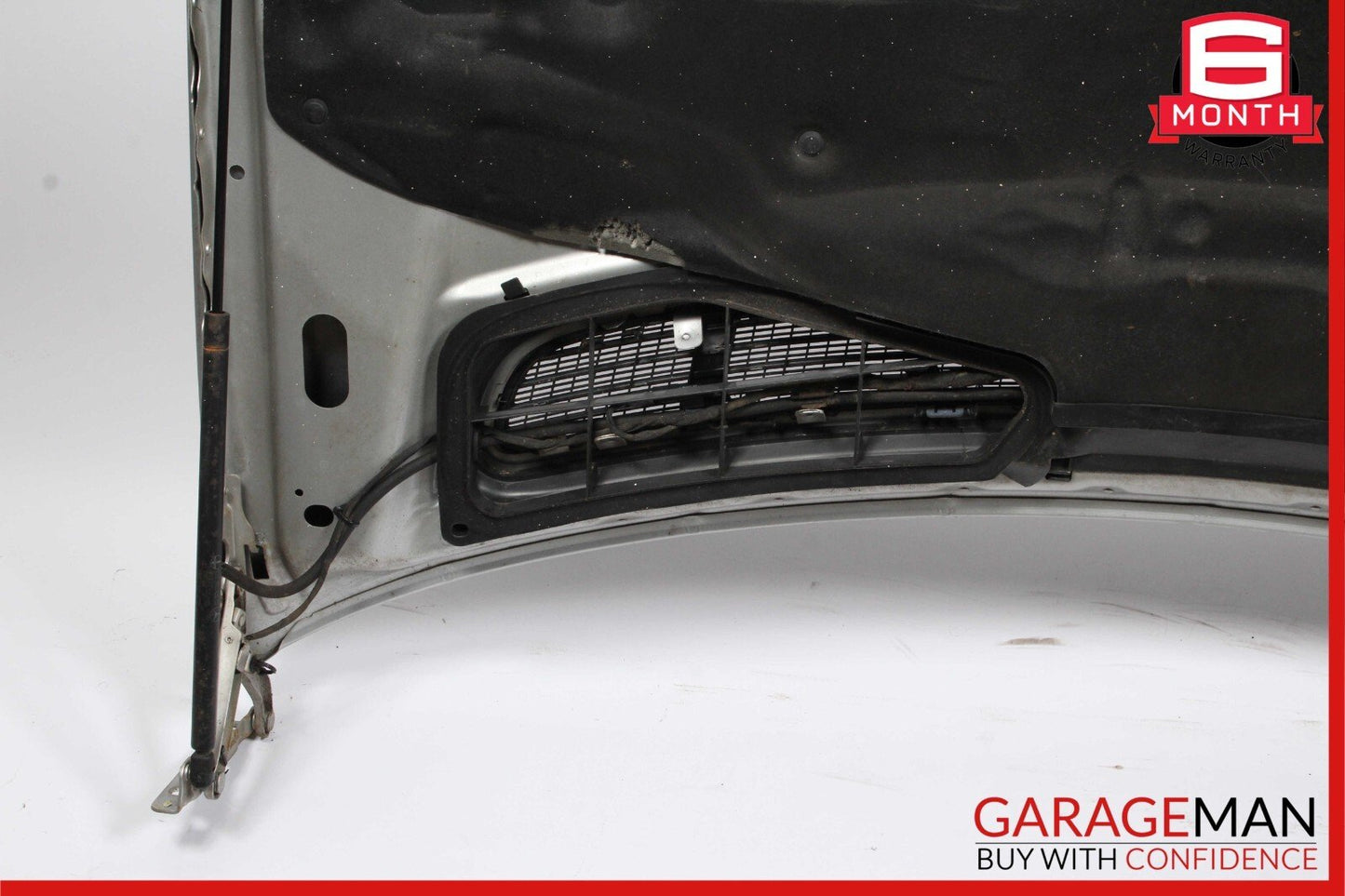 03-06 Mercedes W220 S430 S500 Front Hood Bonnet Panel Brilliant Silver OEM