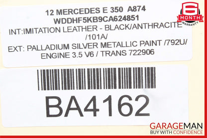 08-14 Mercedes W212 E350 C250 C300 Front Right Side Door Lock Latch Actuator OEM