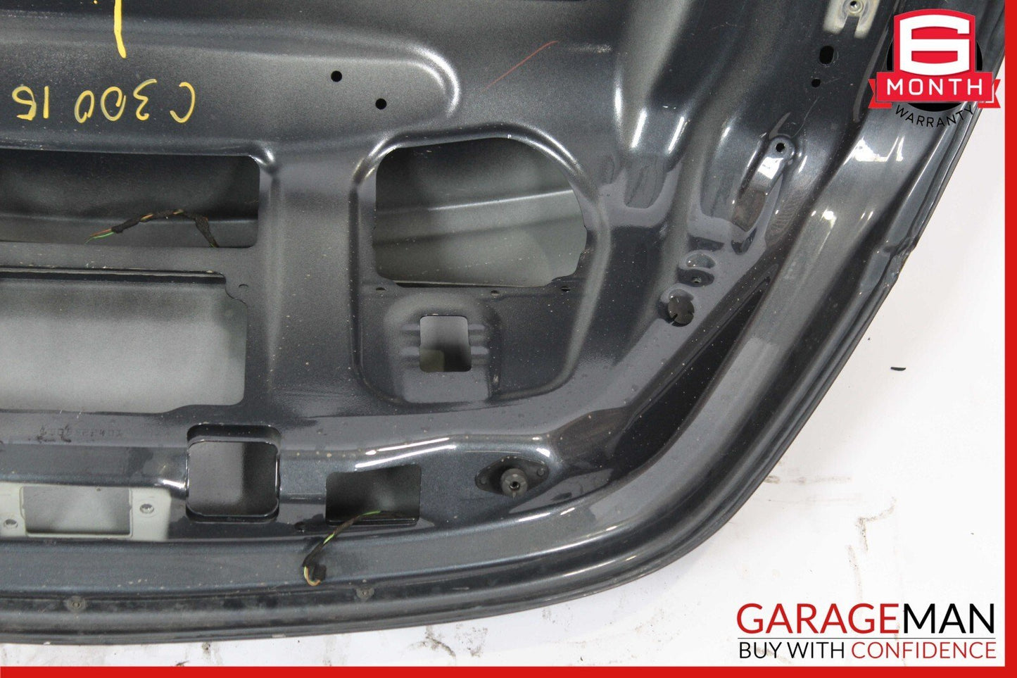 15-20 Mercedes W205 C300 Rear Trunk Lid Shell Cover Panel Black OEM