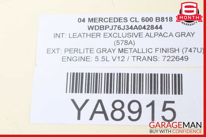 00-06 Mercedes W215 CL600 S430 Front Right Upper Control Arm 2203331401 OEM