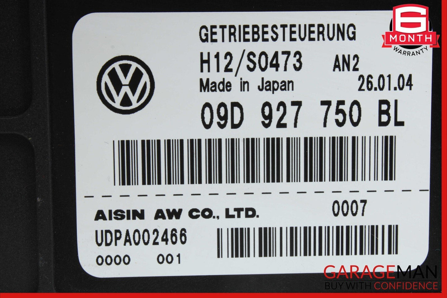 03-10 Porsche Cayenne 955 957 Turbo Trans Transmission Gearbox Controller Module