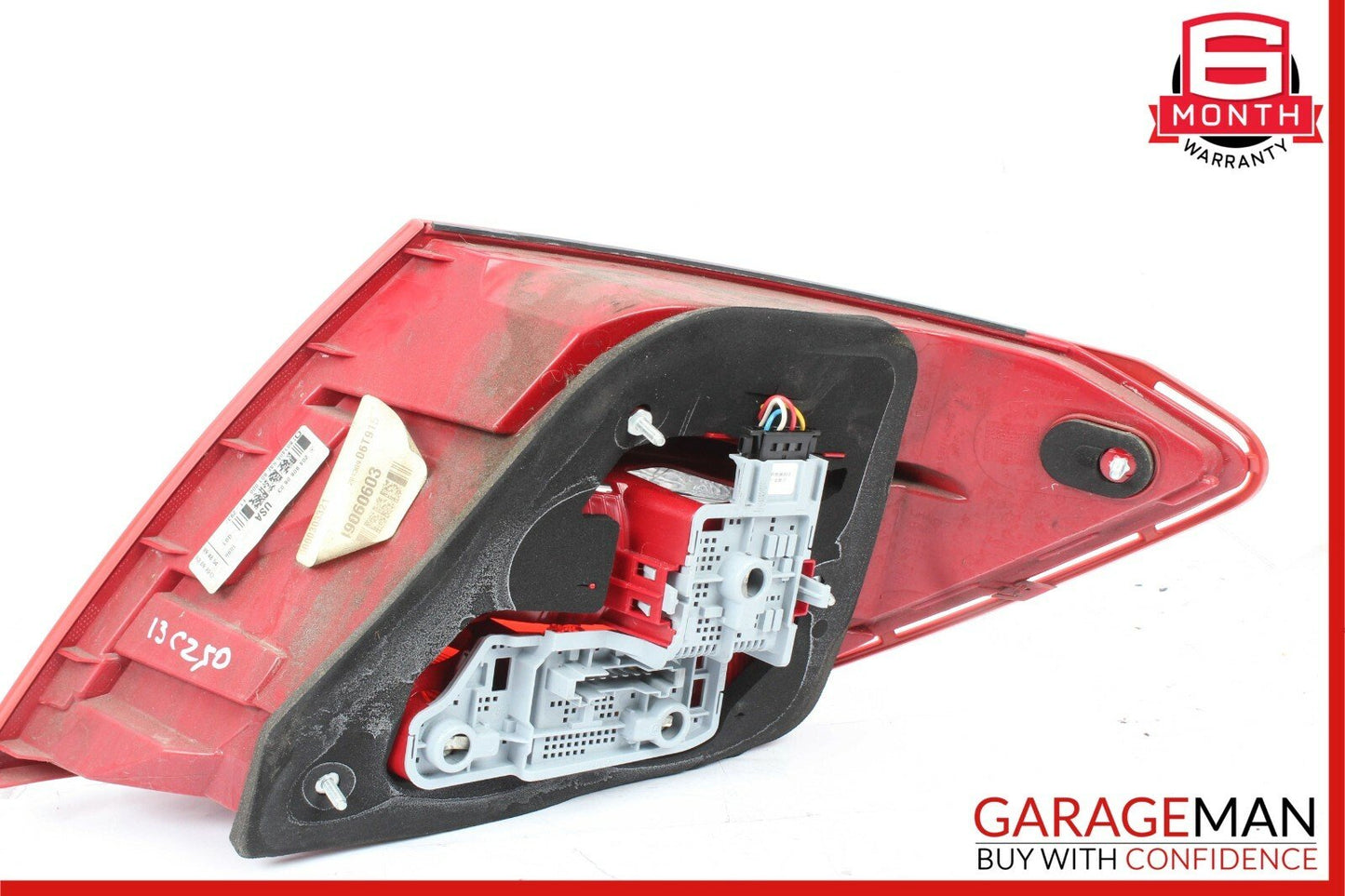 12-14 Mercedes W204 C250 C300 Rear Left Side Taillight Tail Light Lamp