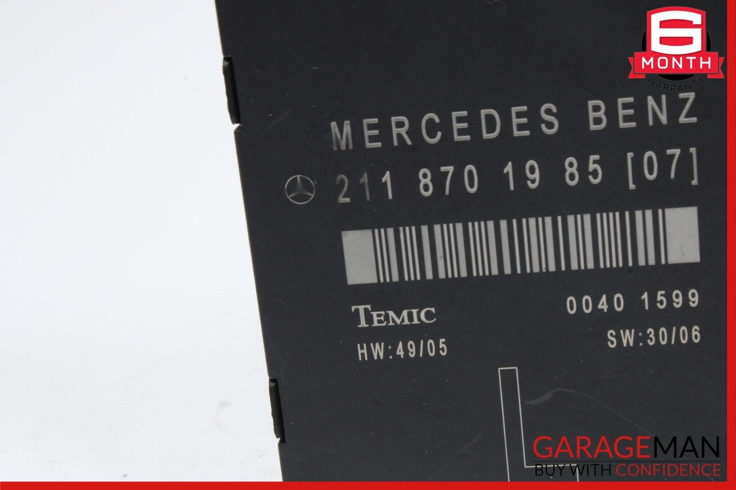 03-09 Mercedes W211 E350 E550 E63 AMG Front Left Side Door Control Module Unit