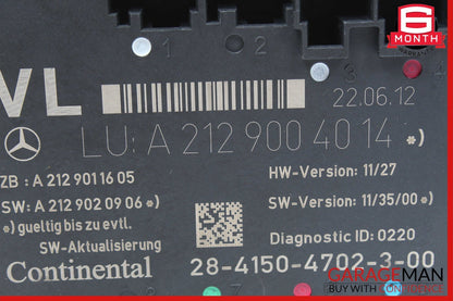 08-18 Mercedes C250 E400 SLK250 E350 Front Left Side Door Control Module Unit