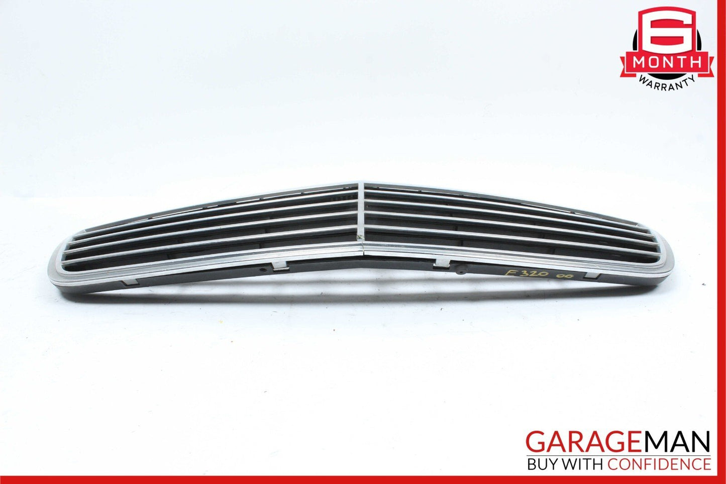 98-02 Mercedes W210 E320 4Matic Front Bumper Center Mesh Grilles Grill Panel OEM