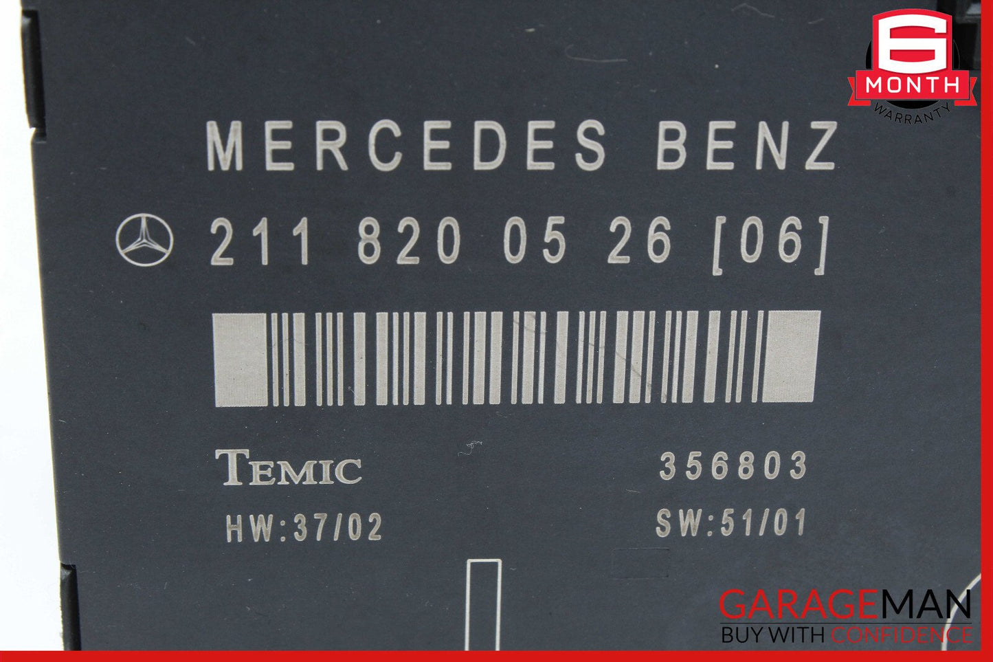 03-09 Mercedes W211 E320 E550 Front Left Driver Side Door Control Module OEM