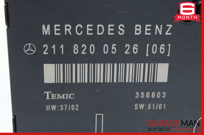 03-09 Mercedes W211 E320 E550 Front Left Driver Side Door Control Module OEM