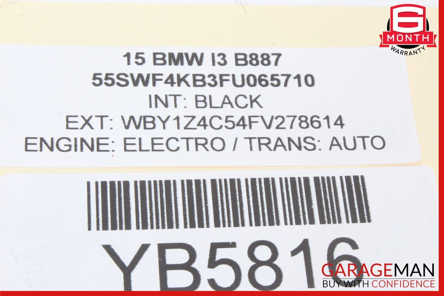 14-21 BMW i3 I01 Hybrid Front Right Side Suspension Lower Control Arm OEM