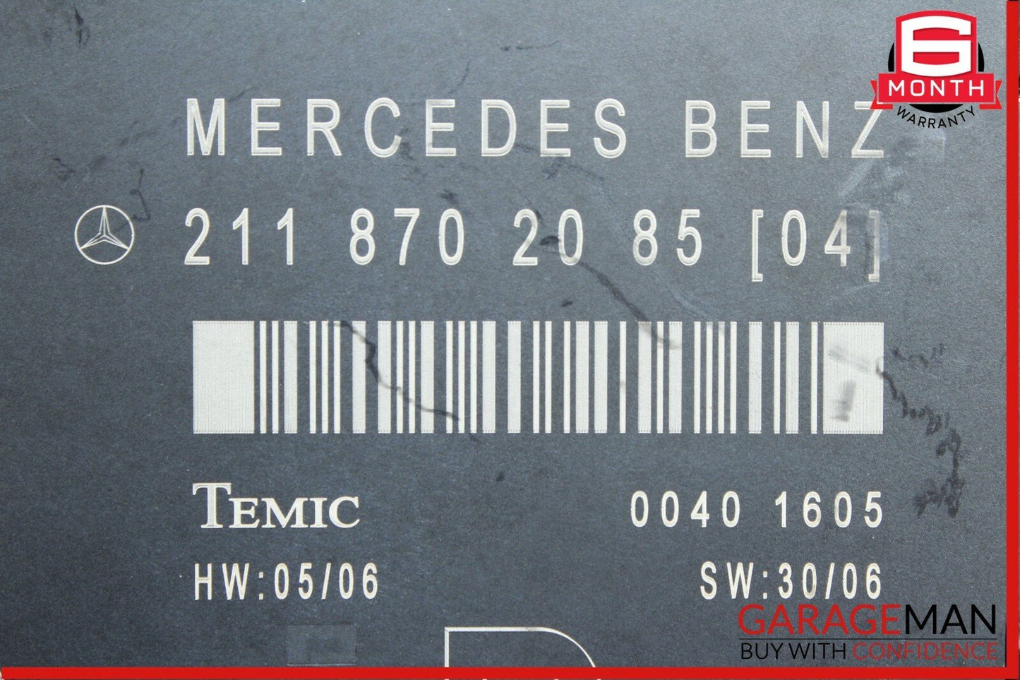 03-09 Mercedes W211 E350 E63 AMG Front Right Side Door Controller Module Unit