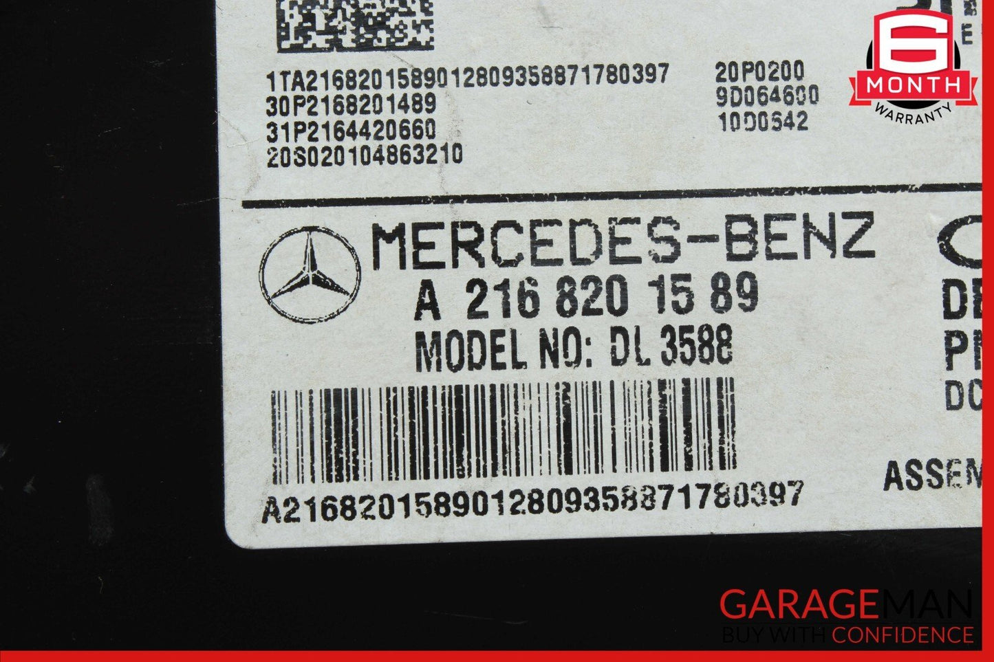 07-14 Mercedes W221 S550 SLK350 Sirius Satellite Radio Module Receiver OEM