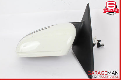 10-11 Mercedes W204 C300 4MATIC Front Left Side Rear View Door Mirror White OEM
