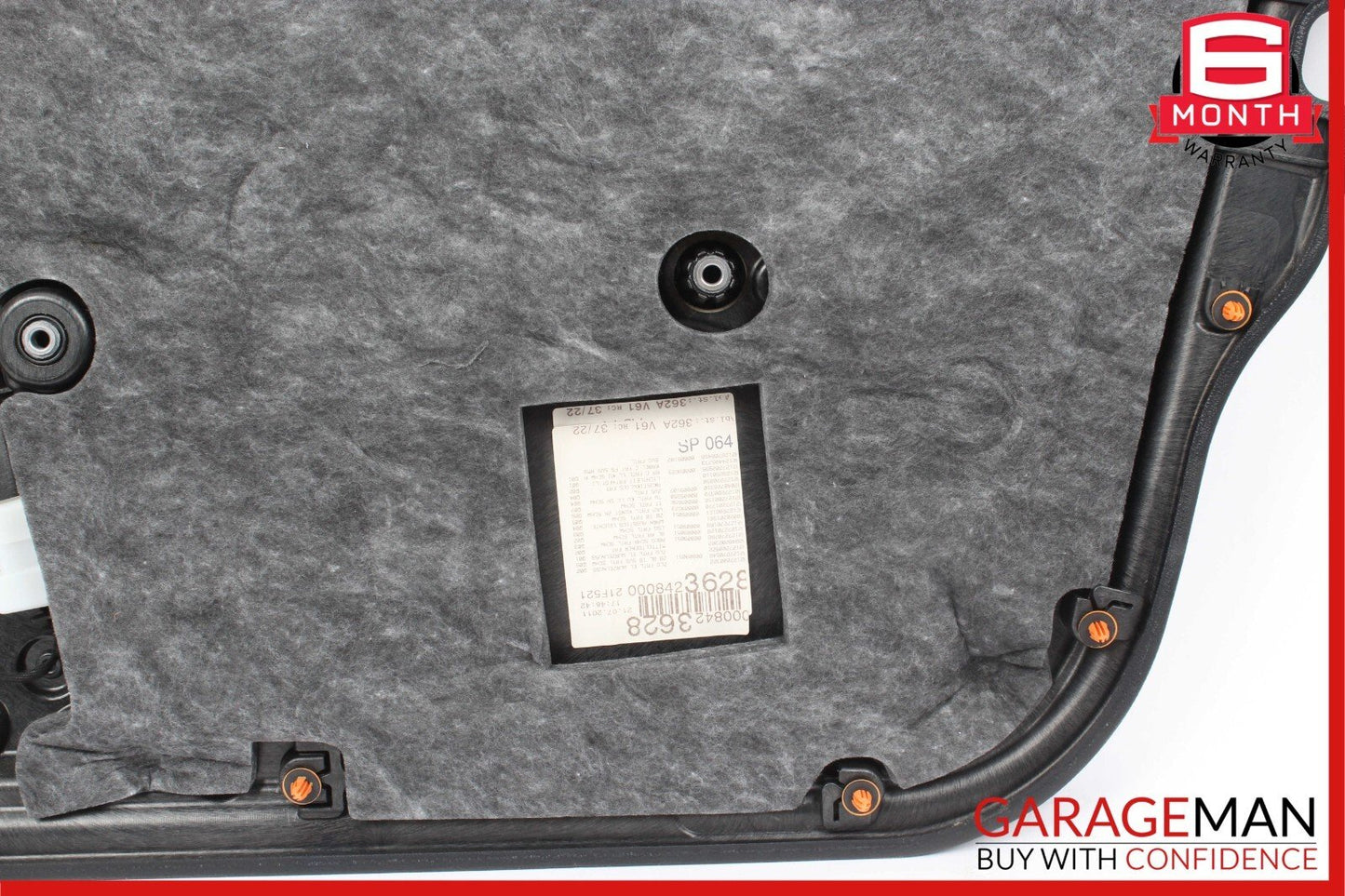 10-13 Mercedes W212 E350 E400 Front Left Side Interior Door Trim Panel Assembly