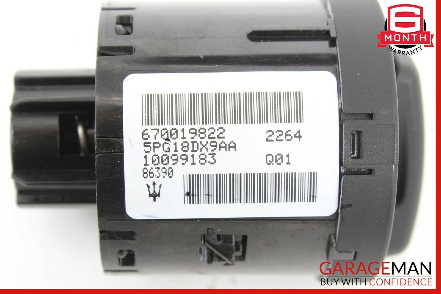 14-17 Maserati Ghibli Dash Headlight Head Light Lamp Control Switch 670019822
