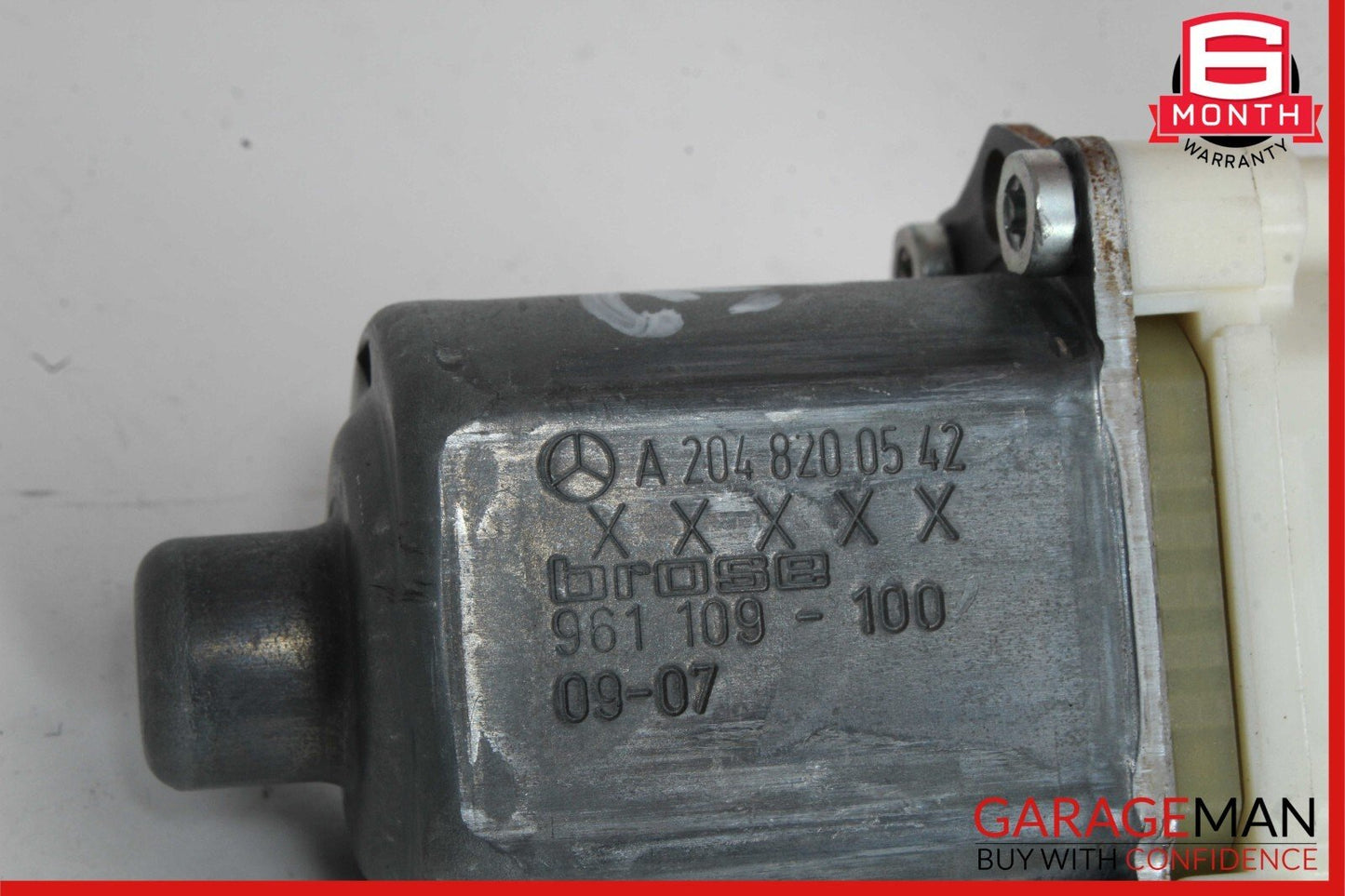 10-14 Mercedes W212 E350 4MATIC Rear Left Side Door Window Regulator Motor OEM